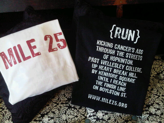 Mile 25 Marathon T-shirts
